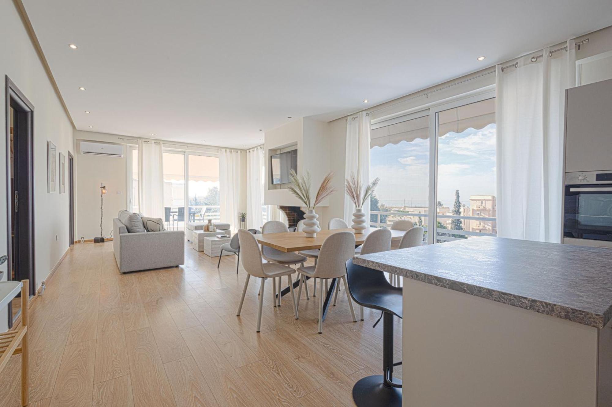 Luxurious 3-Bedroom Seaside Retreat Fully Renovated In 2025 Athènes Extérieur photo